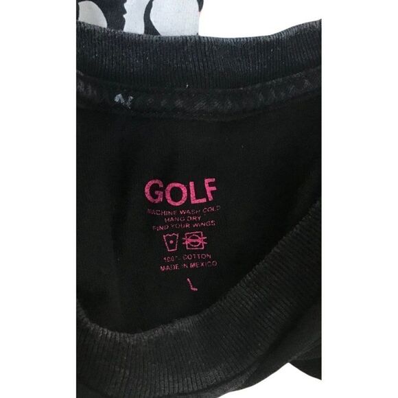 Golf X Odd Future Great Wang of The Floggnaw Land Crop T-Shirt Top Cat Flog Gnaw - Picture 6 of 9